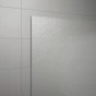 Jednokřídlé dveře s pevnou stěnou v rovině 110 cm, aluchrom/durlux (TED 1100 50 22)
