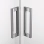 Sprchové dveře jednodílné 120 cm, aluchrom/mastercarré (TOPS2 1200 50 30)
