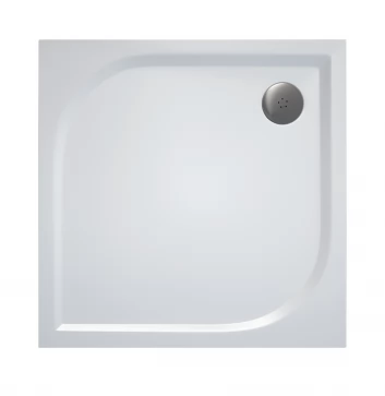 Sprchová vanička čtvercová 100×100 cm - bílá (WAQ 1000 04)