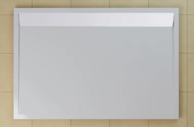 Sprchová vanička obdélníková 90×100 cm bílá, kryt bílý, skládá se z WIA 90 100 04 a BWI 100 04 04 (WIA 90 100 04 04)