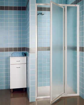Sprchové dveře jednokřídlé 80 cm bílé (SDOP-80 GRAPE)