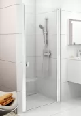Sprchové dveře jednodílné bílé (CSD1-90 TRANSPARENT)