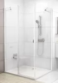 Pevná stěna sprchová bílá (CPS-100 TRANSPARENT)