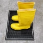 Gumová dezinfekční rohož (vana) na boty, obuv, podrážky FLOMA SD60 - 46 x 61 x 1,9 cm