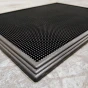 Gumová dezinfekční rohož (vana) na boty, obuv, podrážky FLOMA SD60 - 46 x 61 x 1,9 cm