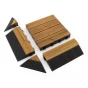 Dřevěná terasová dlažba Linea Combi-Wood - 39 x 39 x 6,5 cm