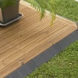 Dřevěná terasová dlažba Linea Combi-Wood - 39 x 117 x 6,5 cm