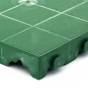 Zelená plastová terasová dlažba Linea Combi - 39 x 39 x 4,8 cm