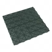 Zelená plastová děrovaná terasová dlažba Linea Marte - 55,5 x 55,5 x 1,3 cm