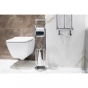 WC štětka + držák papíru, pochromovaný kov (KD02070139)