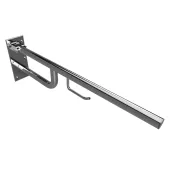 HELP: Sklopný úchyt s držákem TP, 760 mm, nerez, lesk, bez krytky (301102771)