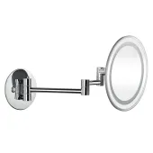 Kosmetické zrcátko s LED osvětlením, ø 225 mm (116301802)