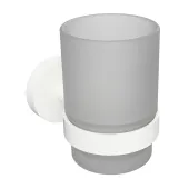 WHITE: Držák kartáčků, sklo (104110014)