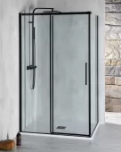 POLYSAN - ALTIS BLACK obdélníkový sprchový kout 1500x900 L/P varianta AL4212BAL6012B
