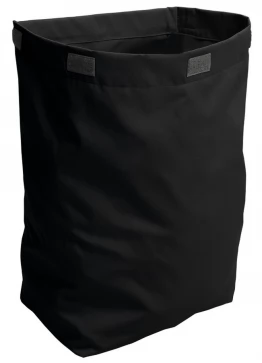 SAPHO - Prádelní koš do skříně 310x570x230, suchý zip, černá UPE600B