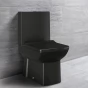 SAPHO - LARA WC kombi, spodní/zadní odpad, černá mat LR360
