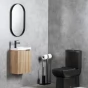 SAPHO - LARA WC kombi, spodní/zadní odpad, černá mat LR360