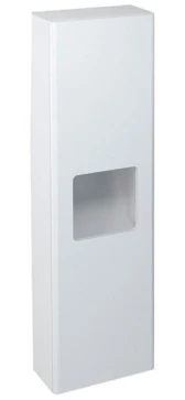 SAPHO - ELLA skříňka vysoká 40x140x20cm, 1x dvířka, levá/pravá, bílá EL400-3030