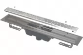 Podlahový žlab Antivandal s roštem - nerez lesklý (APZ1011-300L)