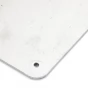 Žlutý hliníkový protiskluzový nášlap na schody FLOMA Bolt Down Plate - 63,5 x 12 x 4,5 cm a tloušťka 1,6 mm