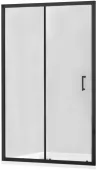 MEXEN - Apia posuvné sprchové dveře 95, transparent, černá 845-095-000-70-00