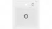 MEXEN - Buňky Vito granitový dřez 1 520x490 mm, bílá 6503521000-20
