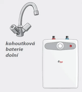  FT 10 H zásobníkový beztlakový ohřívač vody s baterií