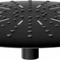 MEXEN - D-67 Hlavová sprcha, 22 cm, černá 79767-70