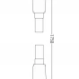 MEXEN - Sprchová hadice 175 cm, chrom 79475-00