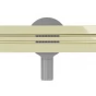 MEXEN - Flat 360 Slim podlahový žlab 90 cm otočný zlato 1541090