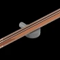 MEXEN - Flat 360 Slim žlab otočný 100 cm růžové zlato 1641100