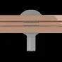 MEXEN - Flat 360 Slim žlab otočný 100 cm růžové zlato 1641100