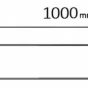 MEXEN - Rošt M08 na odtokový žlab 100 cm černá 1725100