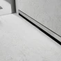 MEXEN - Flat Wall odtokový žlab 2v1 stěna 90 cm černá 1730090