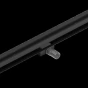 MEXEN - Flat Wall odtokový žlab stěna 2v1 110 cm černá 1730110