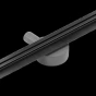MEXEN - Flat 360 Slim podlahový žlab 60 cm otočný černá 1741060