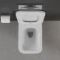 MEXEN - Cube Závěsná WC mísa včetně sedátka s slow-slim, duroplast, bílá 30924000