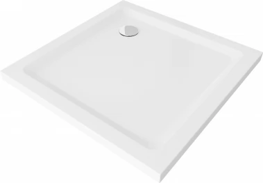 MEXEN - Sprchová vanička čtvercová 70x70, bílá 40107070
