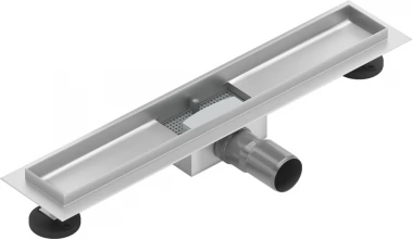 MEXEN - Flat odtokový žlab bez roštu  50 cm nerez 1015050
