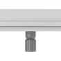 MEXEN - Flat žlab ke stěně 2v1 stěna 50 cm nerez 1030050