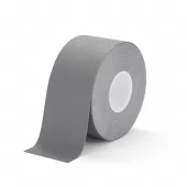 Šedá plastová voděodolná protiskluzová páska FLOMA Super Resilient - 18,3 m x 10 cm a tloušťka 1,3 mm
