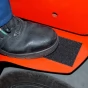 Černo-žlutá korundová protiskluzová páska FLOMA Hazard Super - 18,3 x 10 cm tloušťka 1 mm