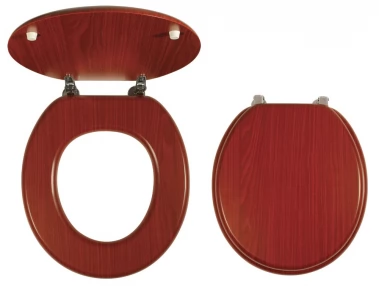 Sedátko dýhované orech MDF (WC/ORECHLYRA)