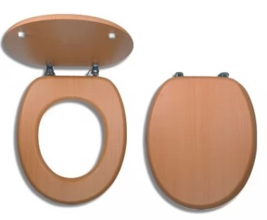 Sedátko dýhované buk MDF (WC/BUK)