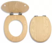 Sedátko dýhované jasan soft MDF (WC/SOFTJASAN)