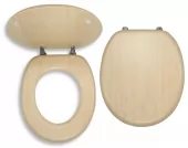 Sedátko dýhované bříza MDF (WC/BRIZA)