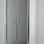 ARTTEC Dvoukřídlé sprchové dveře do niky SALOON 85 - 90 cm grape sklo