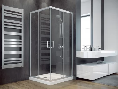 Čtvercový sprchový kout MODERN 185 (BCMOD90CTVERCG)