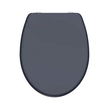 WC prkénko Duroplast Soft Close Dark Grey 82304