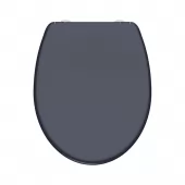 WC prkénko Duroplast Soft Close Dark Grey 82304